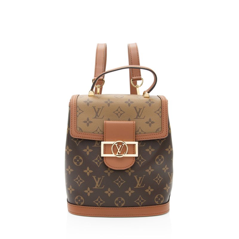 Louis Vuitton Reverse Monogram Dauphine PM Backpack (3cjagj)