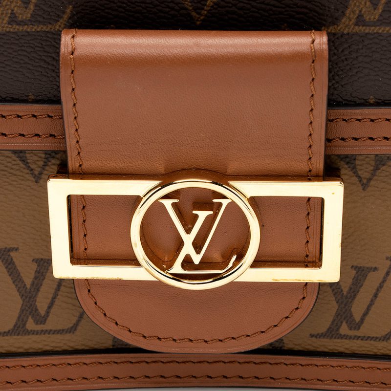 Louis Vuitton Reverse Monogram Mini Dauphine Shoulder Bag (19245) - Image 8