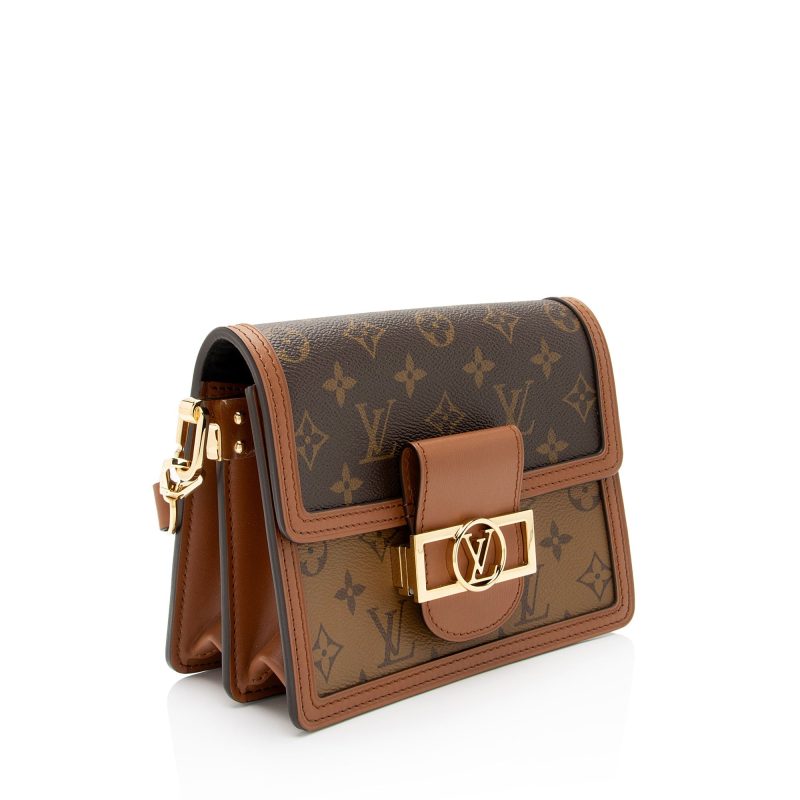 Louis Vuitton Reverse Monogram Mini Dauphine Shoulder Bag (5h8t07) - Image 2