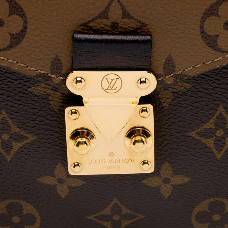 Louis Vuitton Reverse Monogram Pochette Metis Shoulder Bag (v7Wb70) - Image 9
