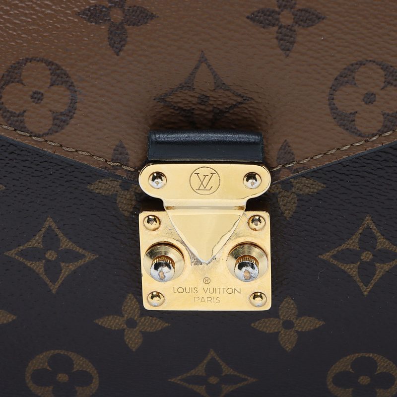 Louis Vuitton Reverse Monogram Pochette Metis Shoulder Bag (HDehHC) - Image 10