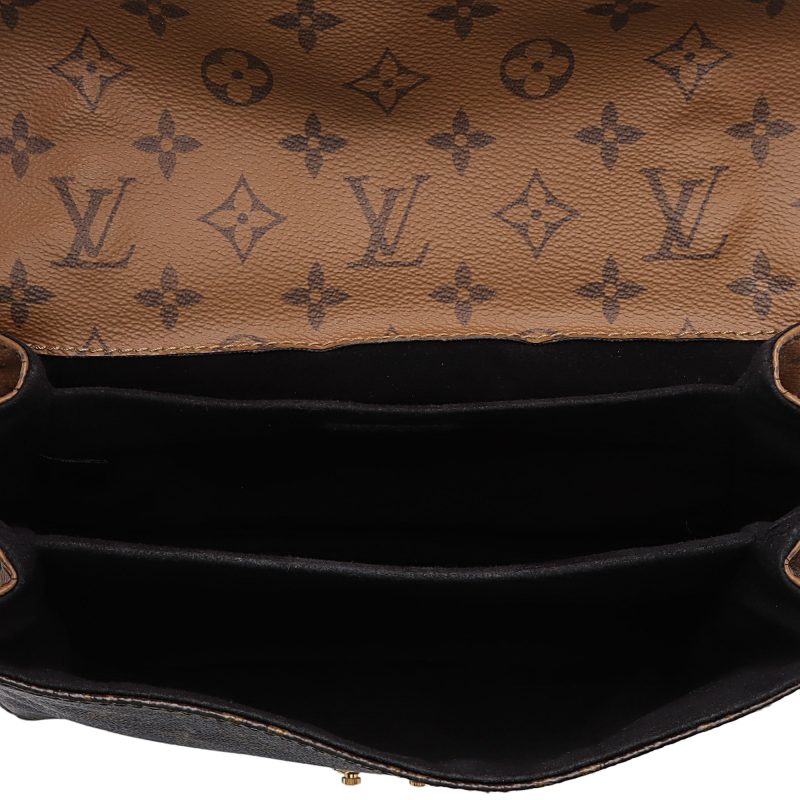 Louis Vuitton Reverse Monogram Pochette Metis Shoulder Bag (HDehHC) - Image 7