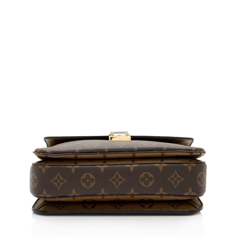 Louis Vuitton Reverse Monogram Pochette Metis Shoulder Bag (A1HMov) - Image 4