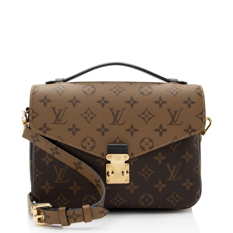 Louis Vuitton Reverse Monogram Pochette Metis Shoulder Bag (A1HMov)