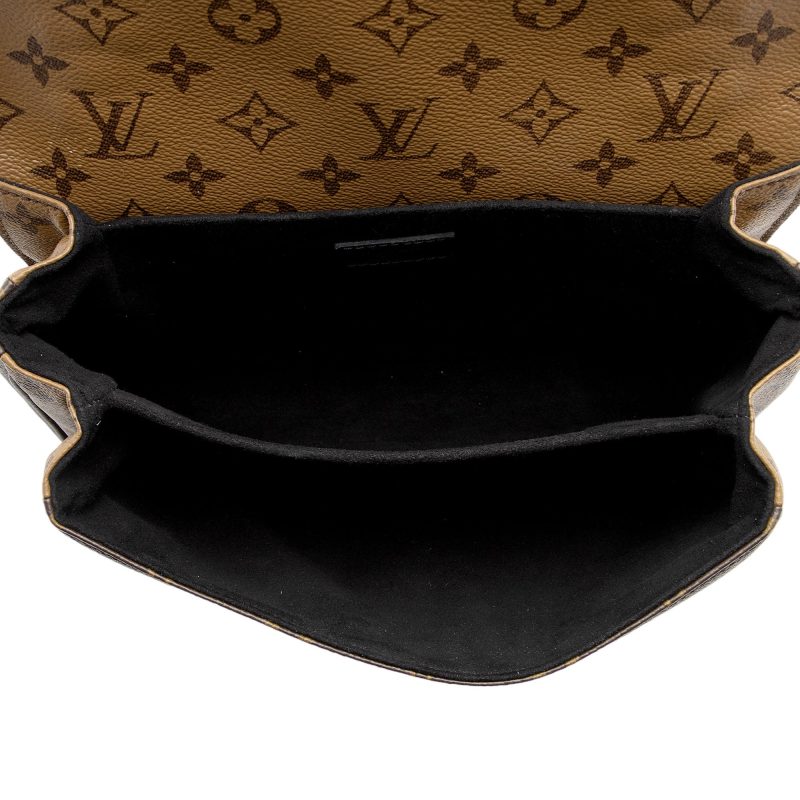 Louis Vuitton Reverse Monogram Pochette Metis Shoulder Bag (A1HMov) - Image 7