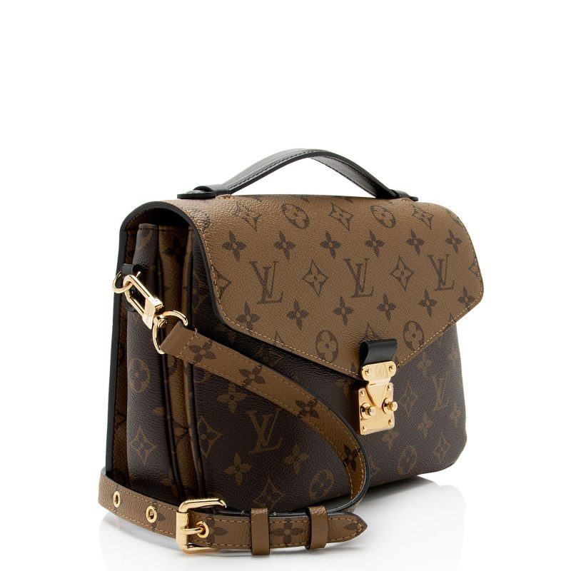 Louis Vuitton Reverse Monogram Pochette Metis Shoulder Bag (A1HMov) - Image 2