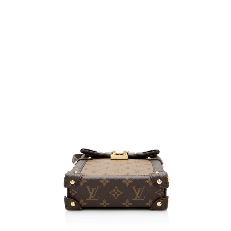 Louis Vuitton Reverse Monogram Pochette Trunk Vertical Shoulder Bag (21883) - Image 4