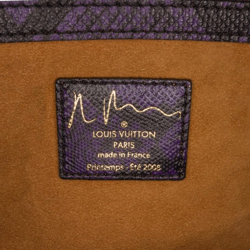 Louis Vuitton Richard Prince Monogram Heartbreak Jokes Tote (awmcjt) - Image 8