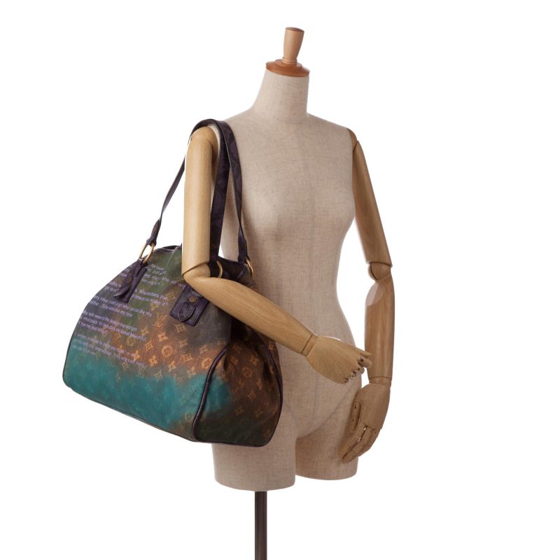 Louis Vuitton Richard Prince Monogram Heartbreak Jokes Tote (awmcjt) - Image 5