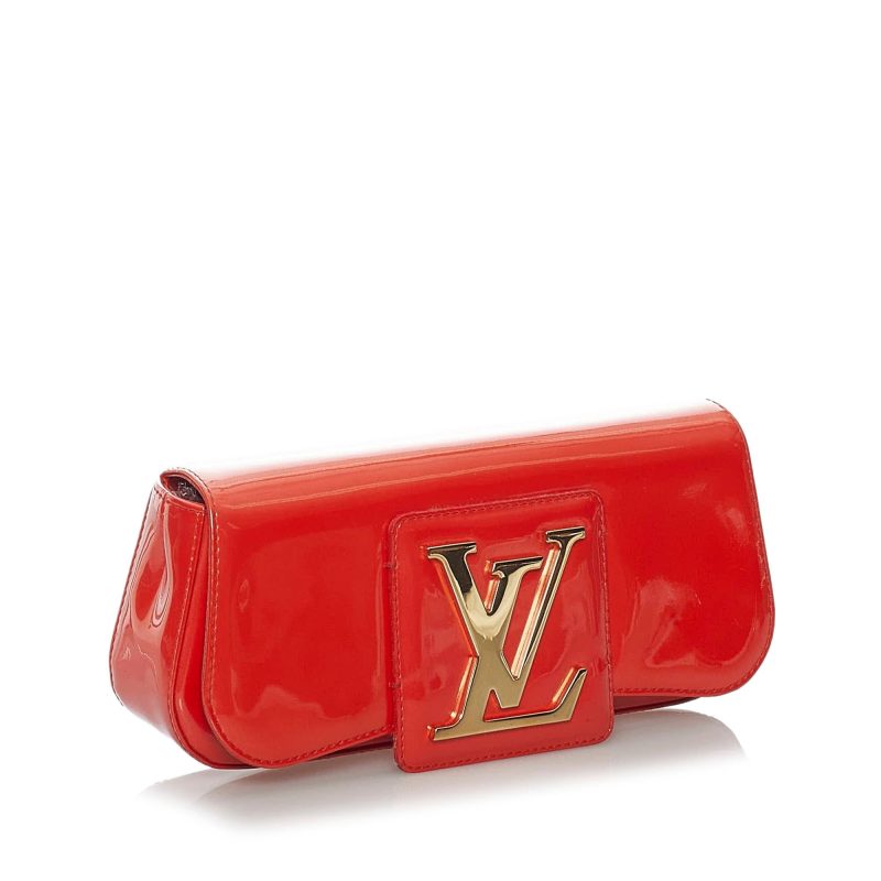 Louis Vuitton Sobe Patent Leather Clutch Bag (29972) - Image 2
