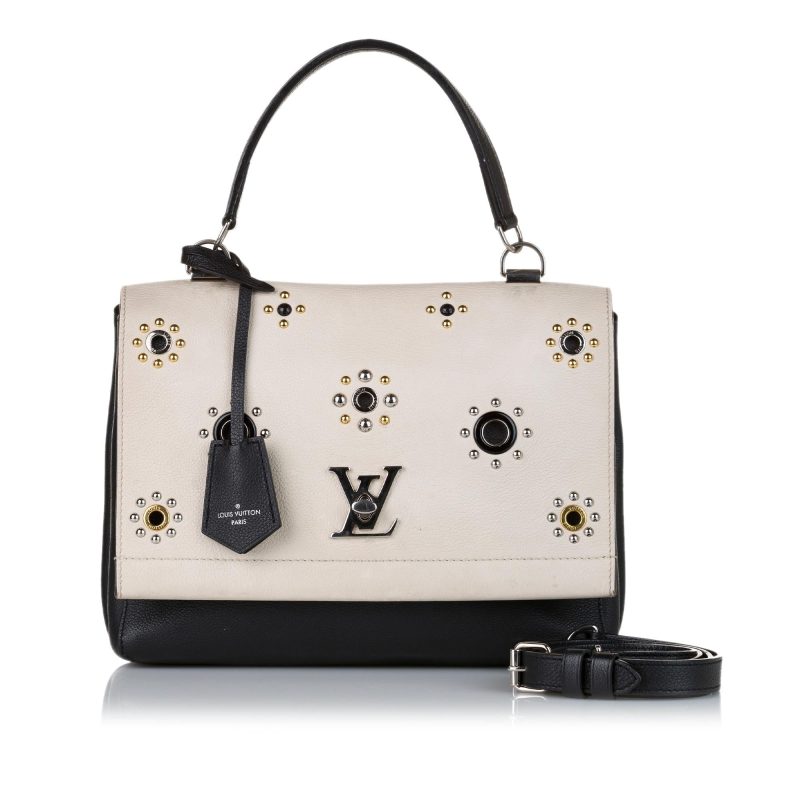 Louis Vuitton Spring 2017 LockMe II Mechanical Flowers Satchel (37452) - Image 5