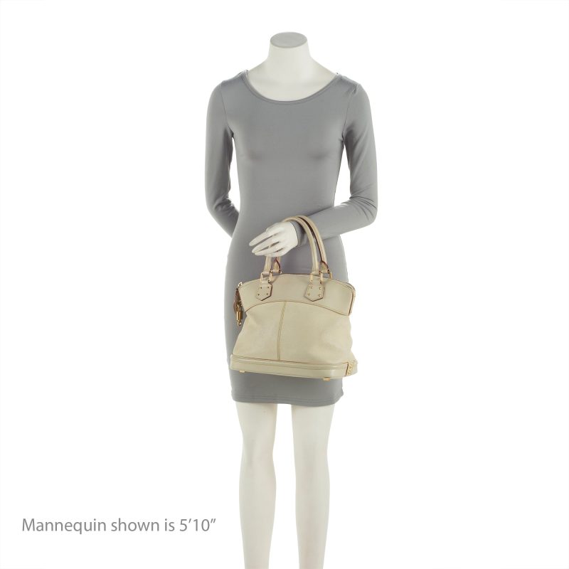 Louis Vuitton Suhali Leather Lockit PM Satchel (23755) - Image 5