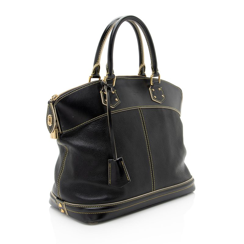 Louis Vuitton Suhali Lockit MM Satchel (VxGGO7) - Image 2