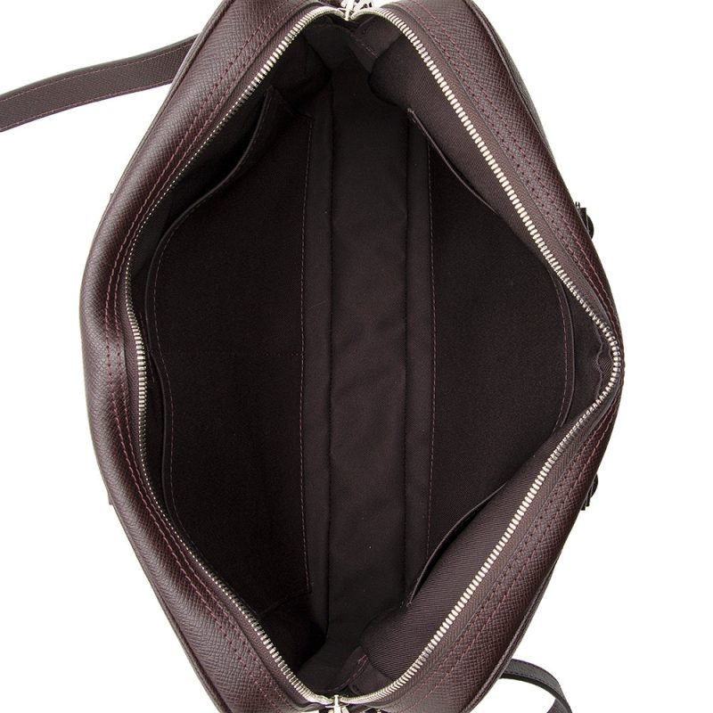 Louis Vuitton Taiga Leather Porte Documents Voyage Briefcase (18195) - Image 7