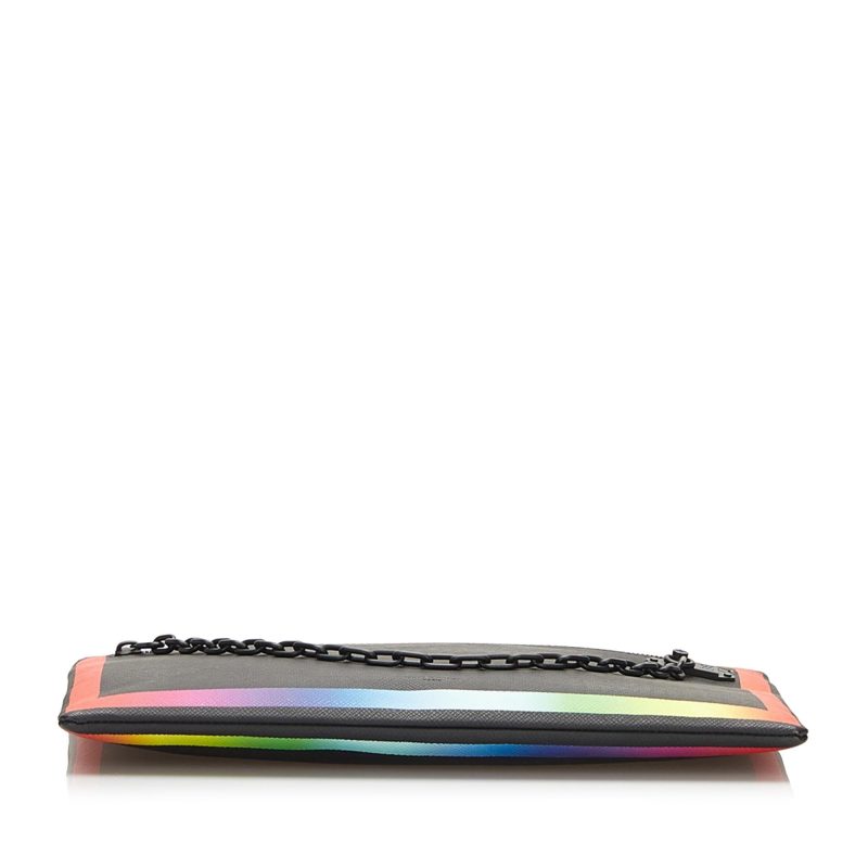 Louis Vuitton Taiga Rainbow Pochette A4 (36906) - Image 4