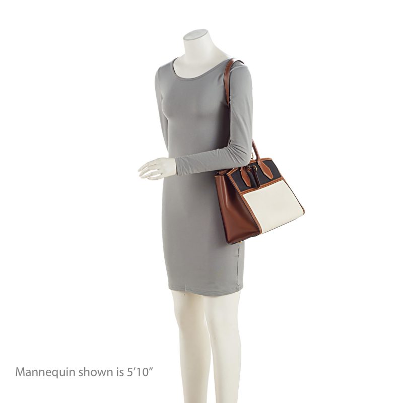 Louis Vuitton Taurillon CIty Steamer MM Tote (PHS49y) - Image 5