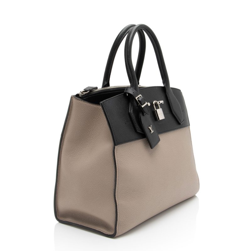 Louis Vuitton Taurillon City Steamer MM Tote (mLBfUs) - Image 2