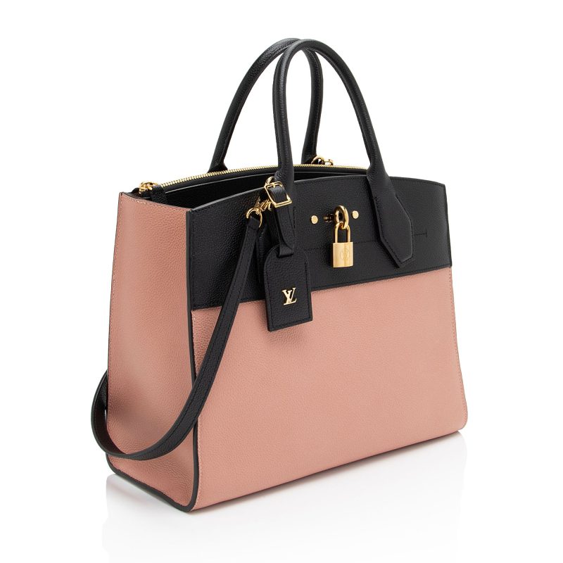 Louis Vuitton Taurillon CIty Steamer MM Tote (kRRIa6) - Image 2