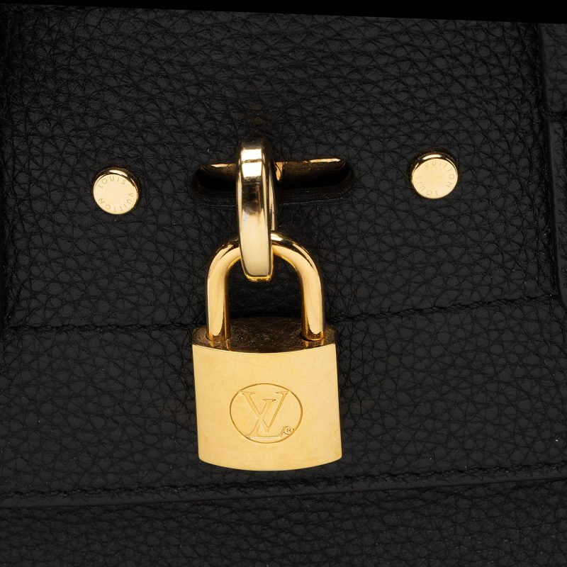 Louis Vuitton Taurillon CIty Steamer PM Tote (DkJJ7O) - Image 9