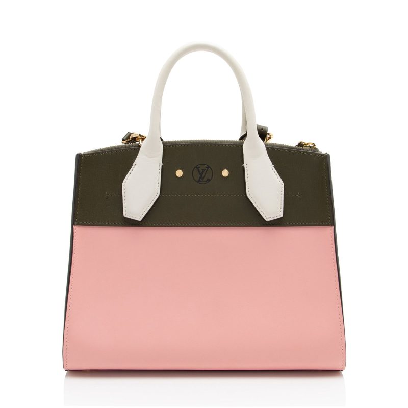 Louis Vuitton Taurillon CIty Steamer PM Tote (1H3ZRB) - Image 3