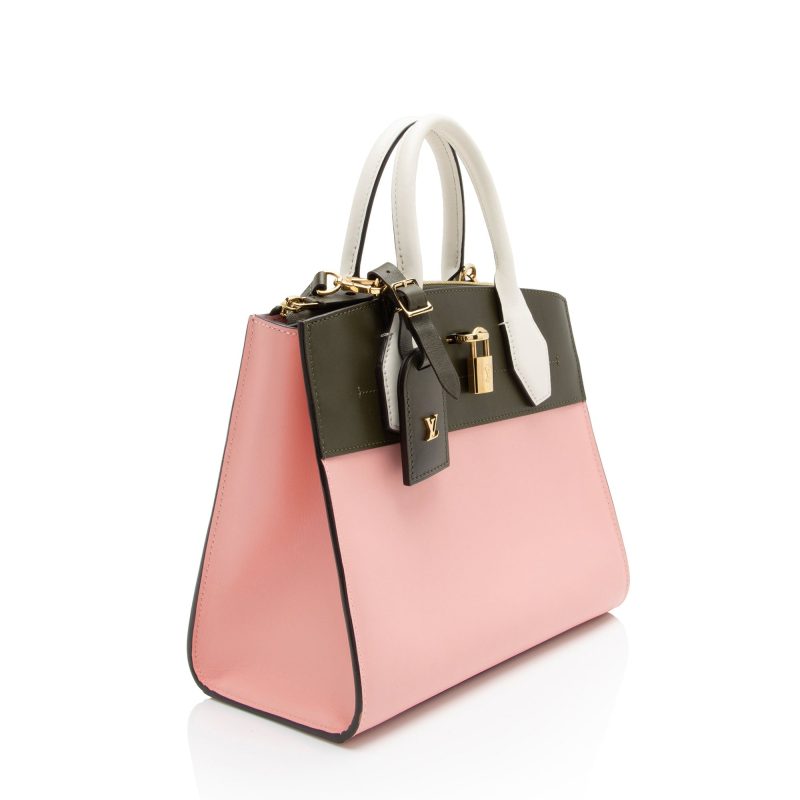 Louis Vuitton Taurillon CIty Steamer PM Tote (1H3ZRB) - Image 2