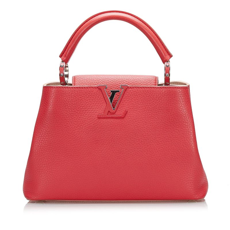 Louis Vuitton Taurillon Capucines BB (36947)