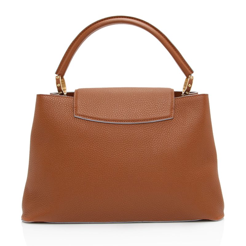 Louis Vuitton Taurillon Capucines MM Bag (k71Gmv) - Image 3