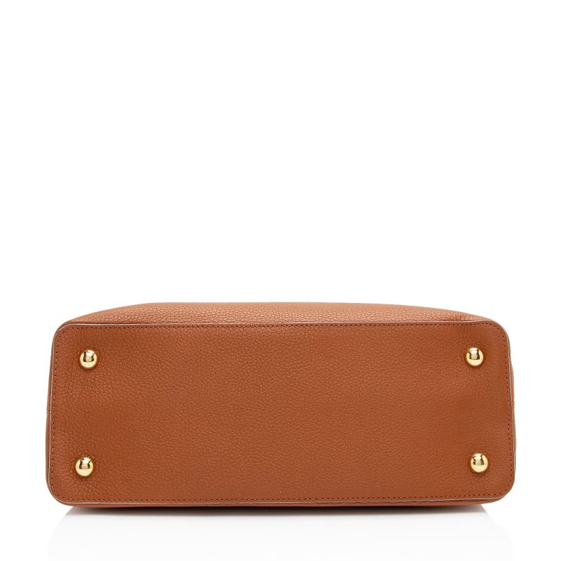 Louis Vuitton Taurillon Capucines MM Bag (k71Gmv) - Image 4