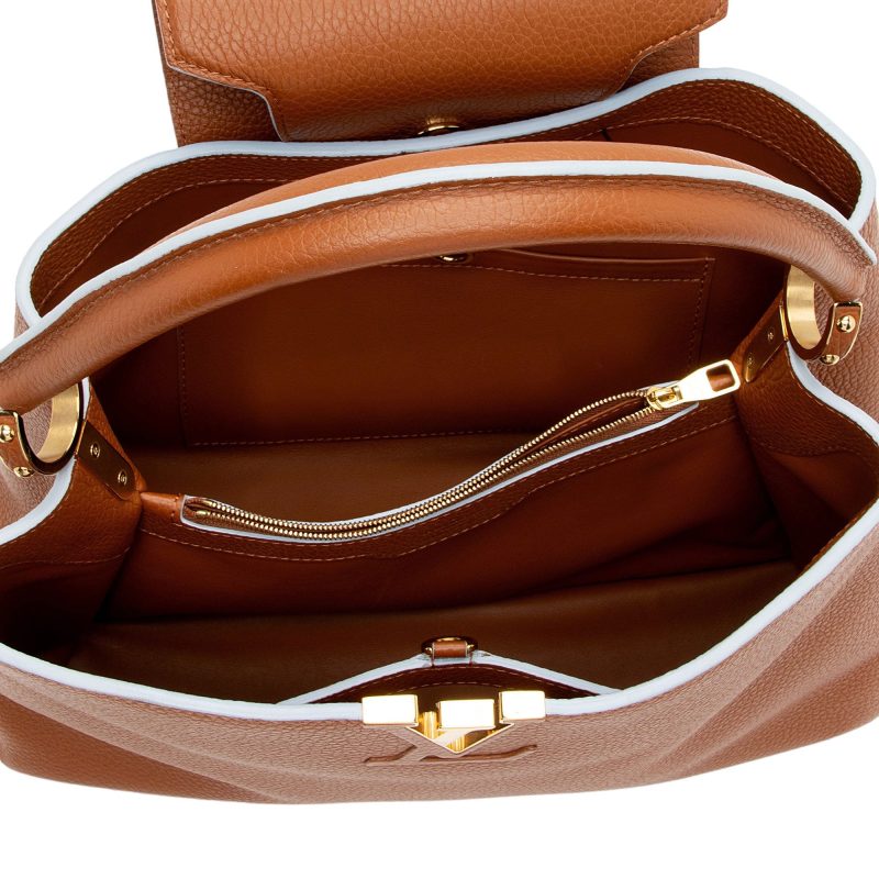 Louis Vuitton Taurillon Capucines MM Bag (k71Gmv) - Image 6