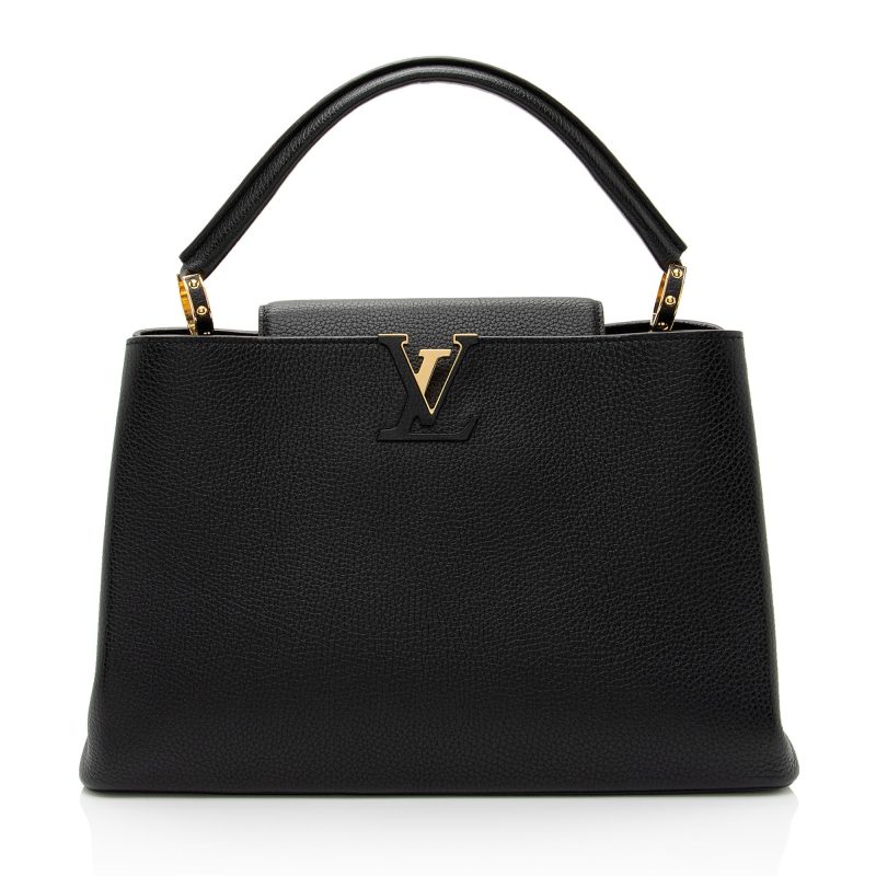 Louis Vuitton Taurillon Capucines MM Bag (N01Vii)