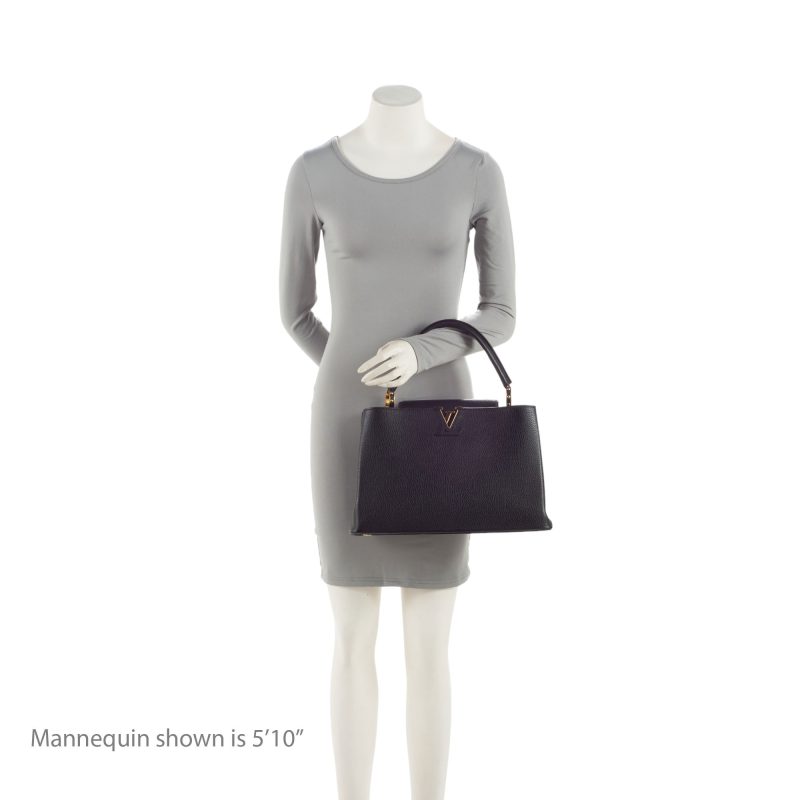 Louis Vuitton Taurillon Capucines MM Bag (N01Vii) - Image 5