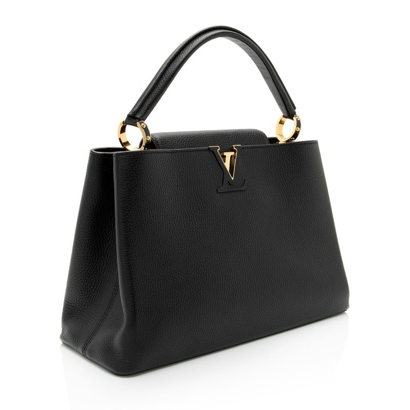 Louis Vuitton Taurillon Capucines MM Bag (N01Vii) - Image 2