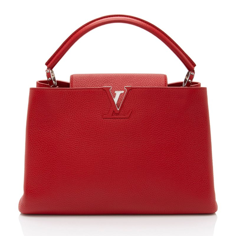 Louis Vuitton Taurillon Capucines MM Bag (fLMq0q)