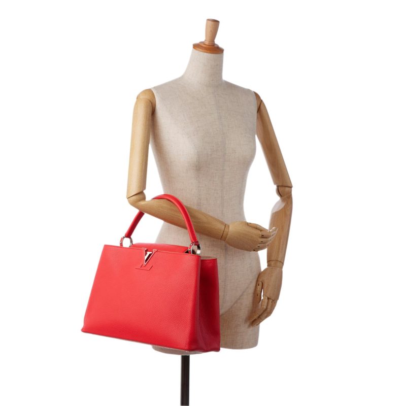 Louis Vuitton Taurillon Capucines MM (NxXS5i) - Image 5