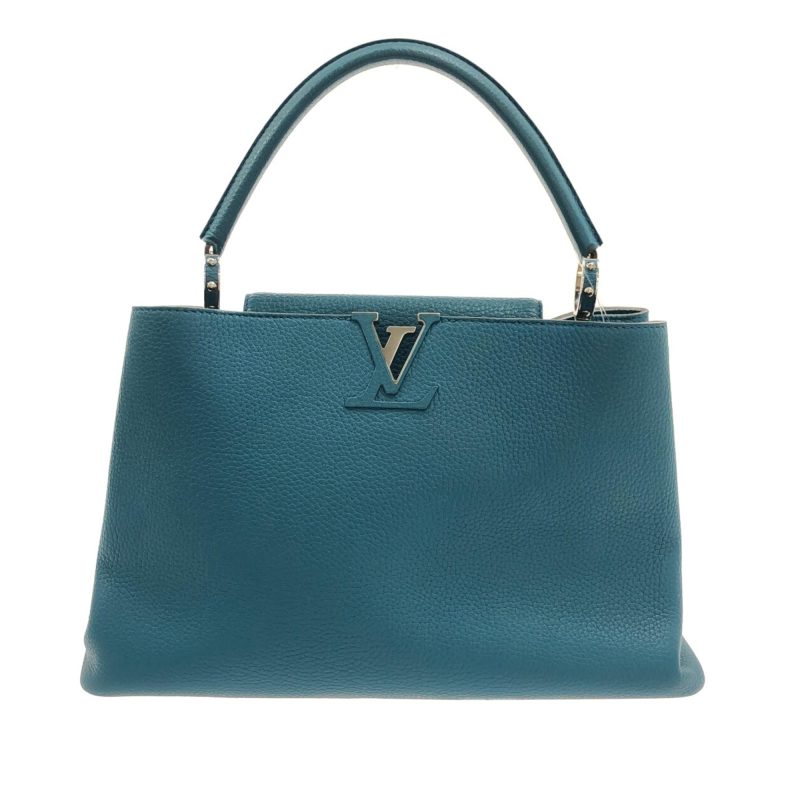 Louis Vuitton Taurillon Capucines MM (MquDK9)