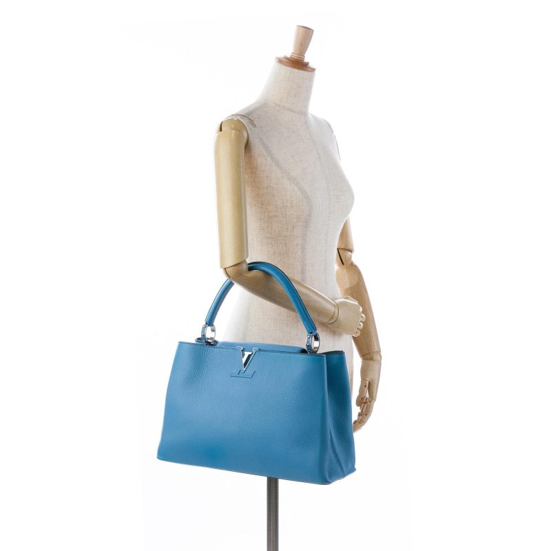 Louis Vuitton Taurillon Capucines MM (MsIgT1) - Image 5
