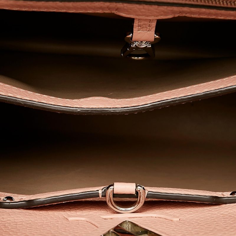 Louis Vuitton Taurillon Capucines PM (26073) - Image 6