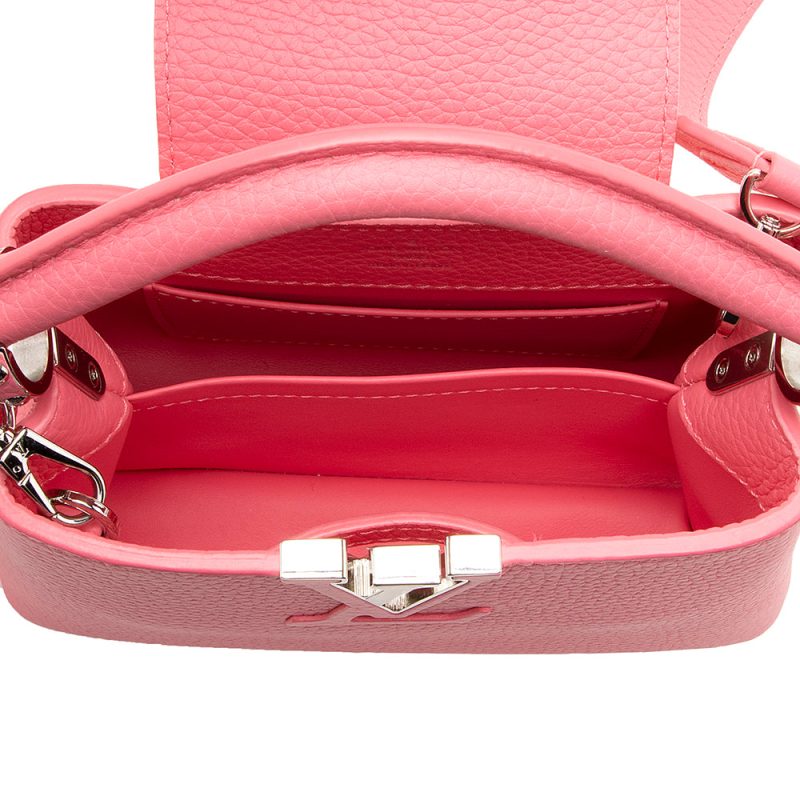 Louis Vuitton Taurillon Capunies Mini Satchel (21538) - Image 7