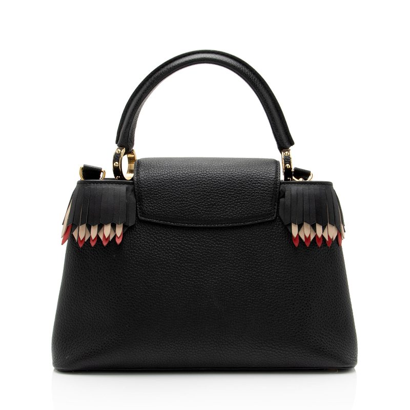 Louis Vuitton Taurillon Fringe Capucines BB Bag (hlIFH5) - Image 3