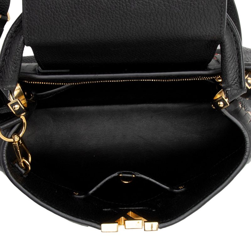 Louis Vuitton Taurillon Fringe Capucines BB Bag (hlIFH5) - Image 7
