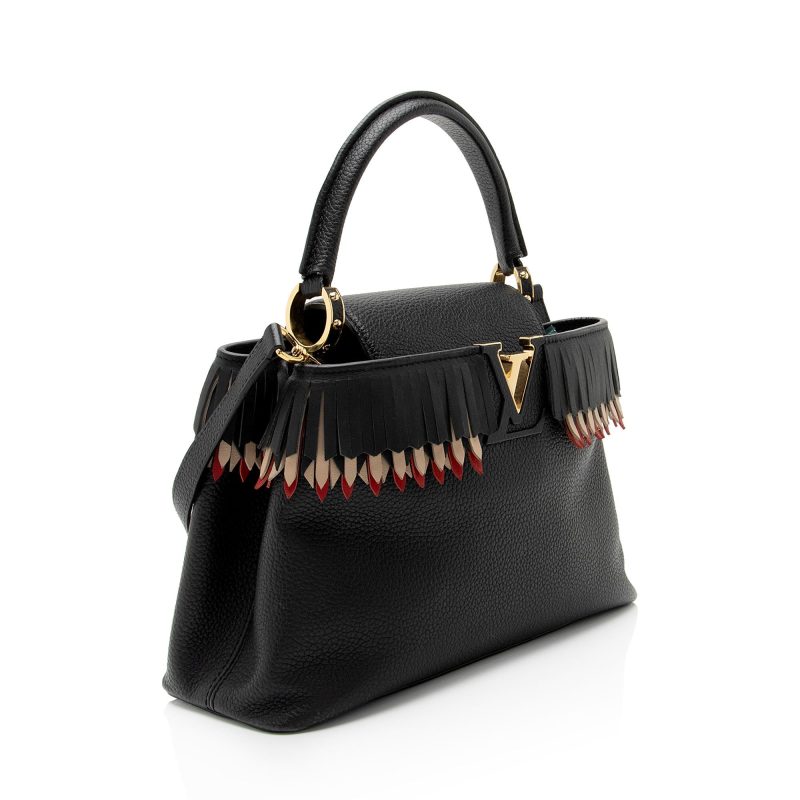 Louis Vuitton Taurillon Fringe Capucines BB Bag (hlIFH5) - Image 2