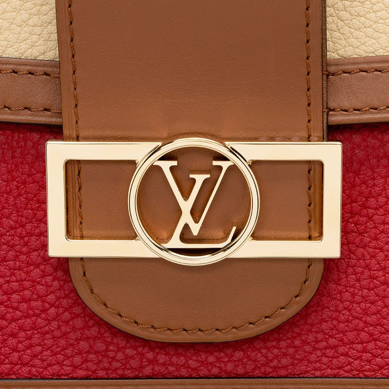 Louis Vuitton Taurillon Leather Dauphine MM Shoulder Bag (ZlkYV5) - Image 9