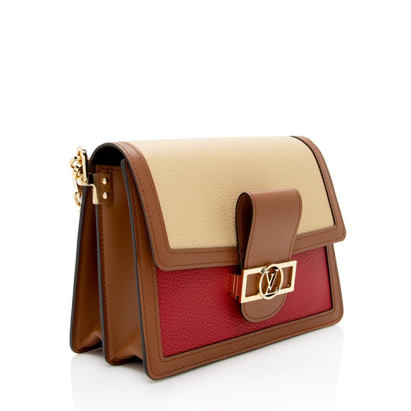 Louis Vuitton Taurillon Leather Dauphine MM Shoulder Bag (ZlkYV5) - Image 2