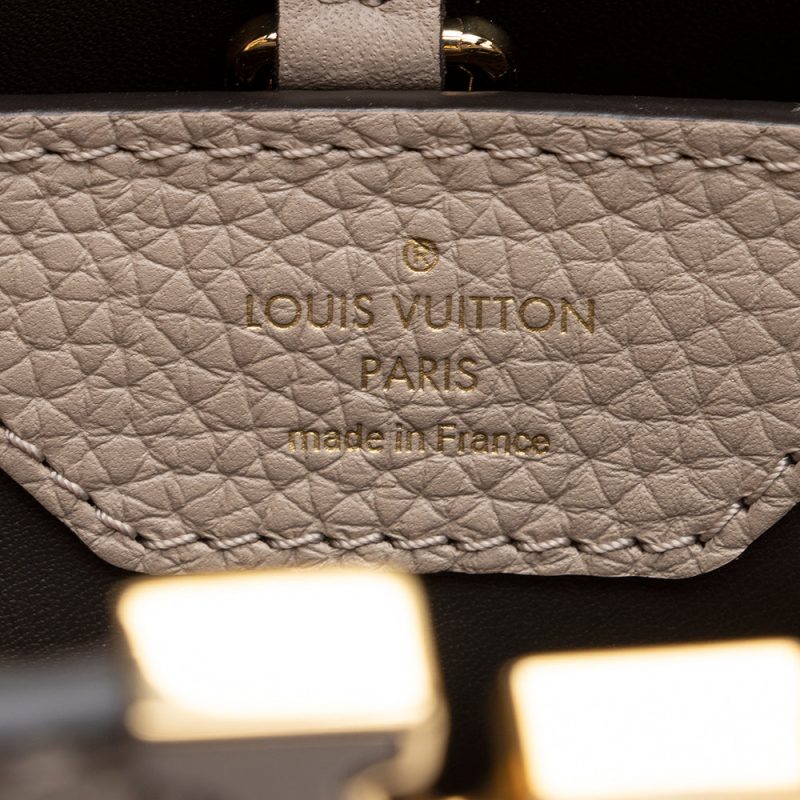 Louis Vuitton Taurillon Leather Python Capucines BB Bag (18967) - Image 8
