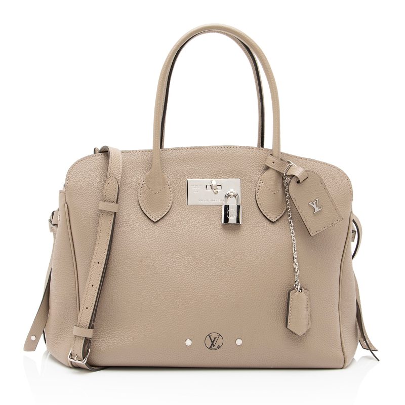 Louis Vuitton Veau Nuage Calfskin Milla MM Tote (23752)