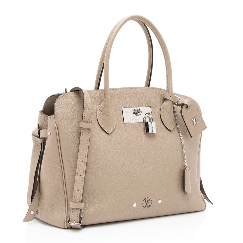 Louis Vuitton Veau Nuage Calfskin Milla MM Tote (23752) - Image 2