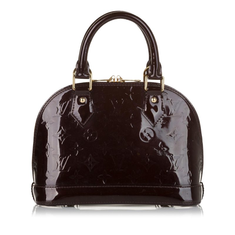 Louis Vuitton Vernis Alma BB 35350) - Image 3