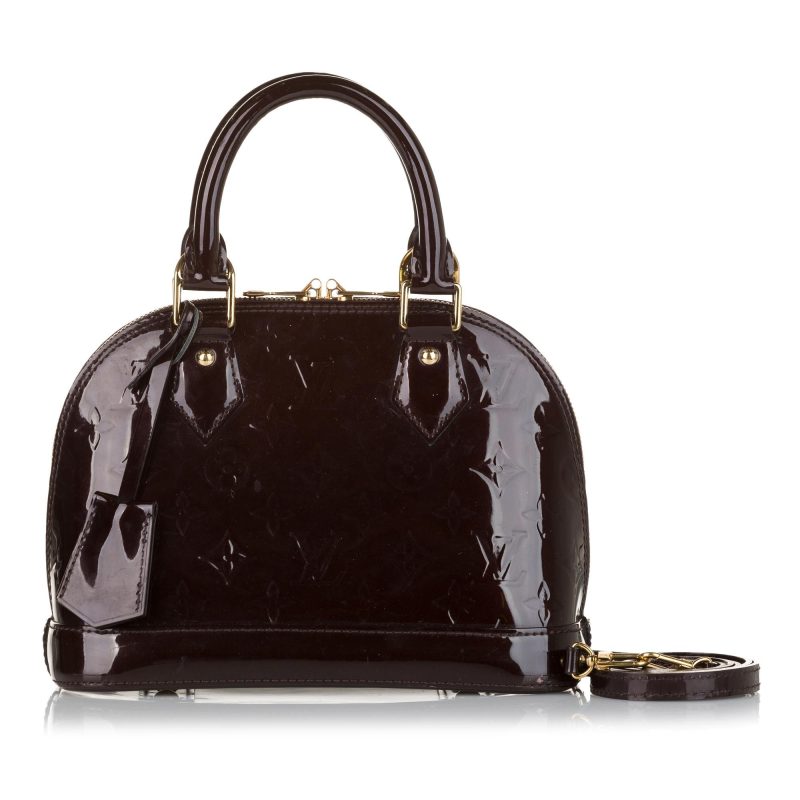Louis Vuitton Vernis Alma BB 35350) - Image 5