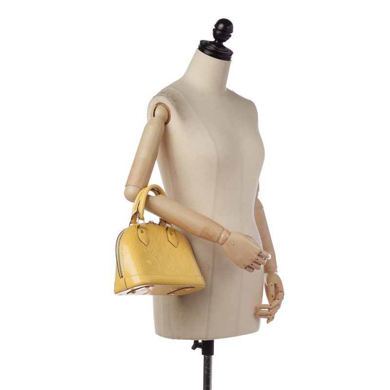 Louis Vuitton Vernis Alma BB 36369) - Image 5