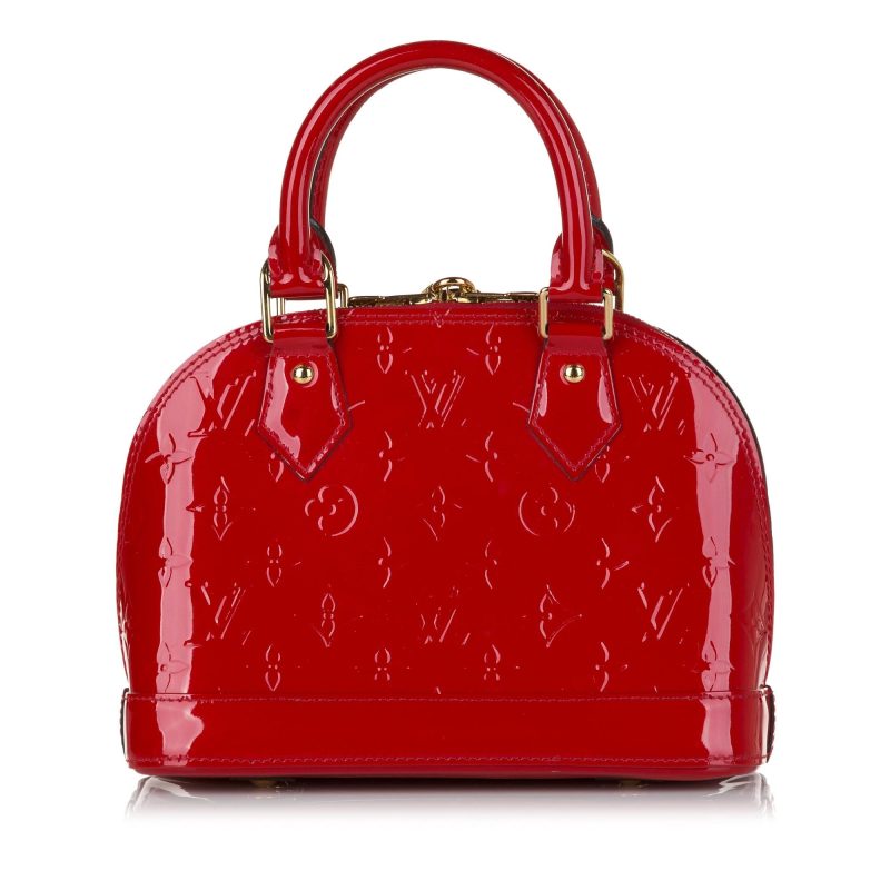 Louis Vuitton Vernis Alma BB 36461) - Image 3